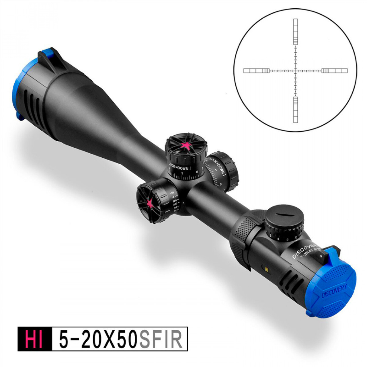 

Прицел оптический HD/30 FFP 4-20x50 SFIR-Discovery