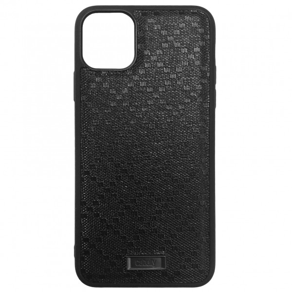 

Чехол накладка на iPhone 11 Pro Max Cabally Angus series black 3, Черный