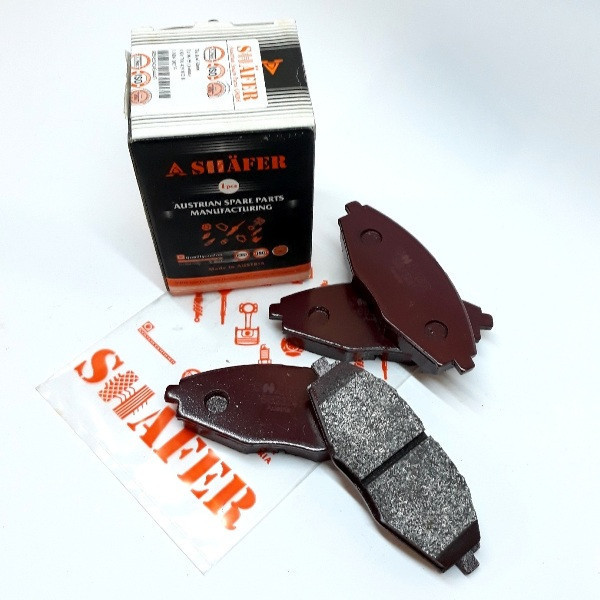 

Колодки тормозные 7H0698451. Задние. SHAFER Австрия