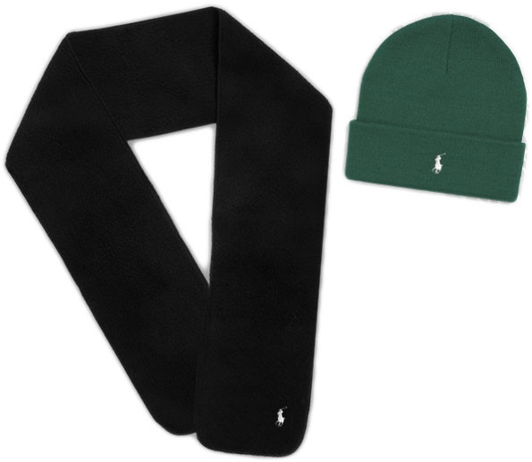 

Теплая шапка Polo Ralph Lauren (ориг.бирка) серая