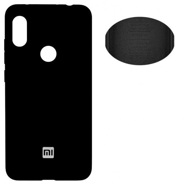 

Чехол Silicone Cover Xiaomi Redmi Note 6, Note 6 Pro черный