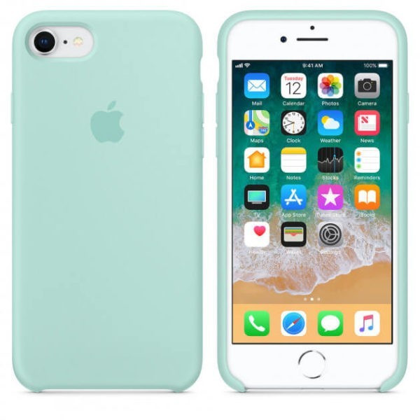 

Накладка Silicone Case iPhone 6 бирюзовый (14735