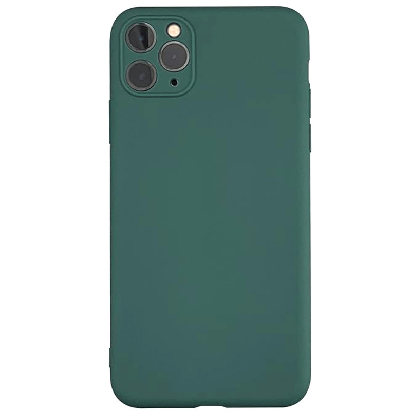 

TPU чехол Ultrathin Soft Cover для Apple iPhone 11 Pro Max (6.5"), Зеленый / pine green