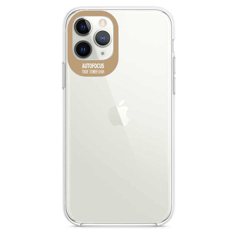 

TPU чехол Epic clear flash для Apple iPhone 11 Pro Max (6.5"), Бесцветный / золотой