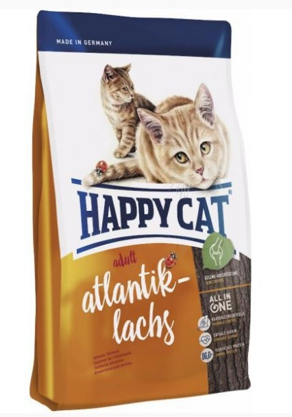 

Корм сухой для взрослых котов Хеппи Кет Адалт Атлантик с лососем Happy Cat Adult Atlantik Lachs