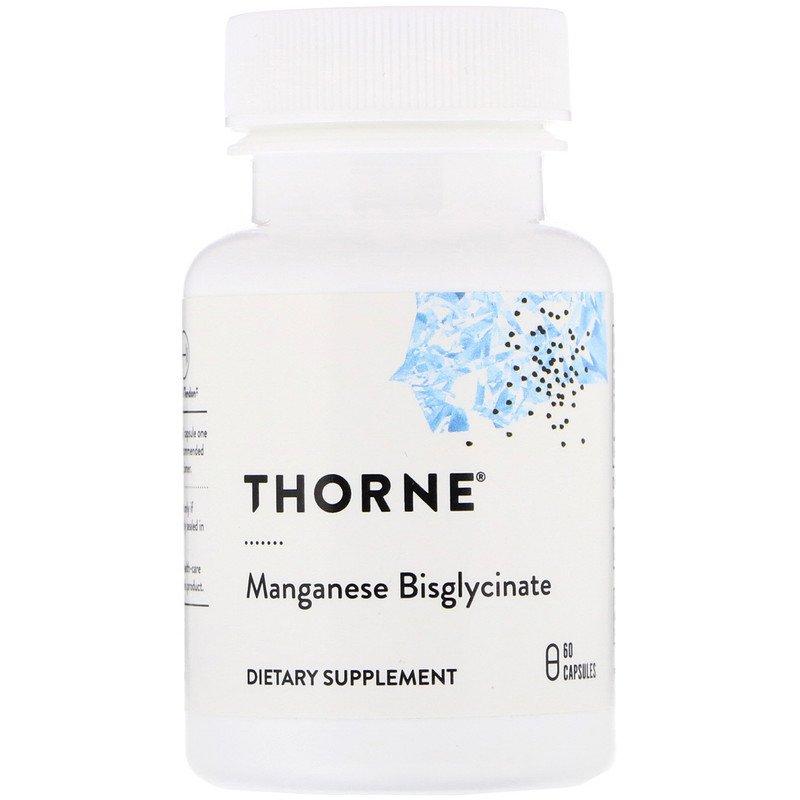 

Бисглицинат марганца Thorne Research "Manganese Bisglycinate" (60 капсул)