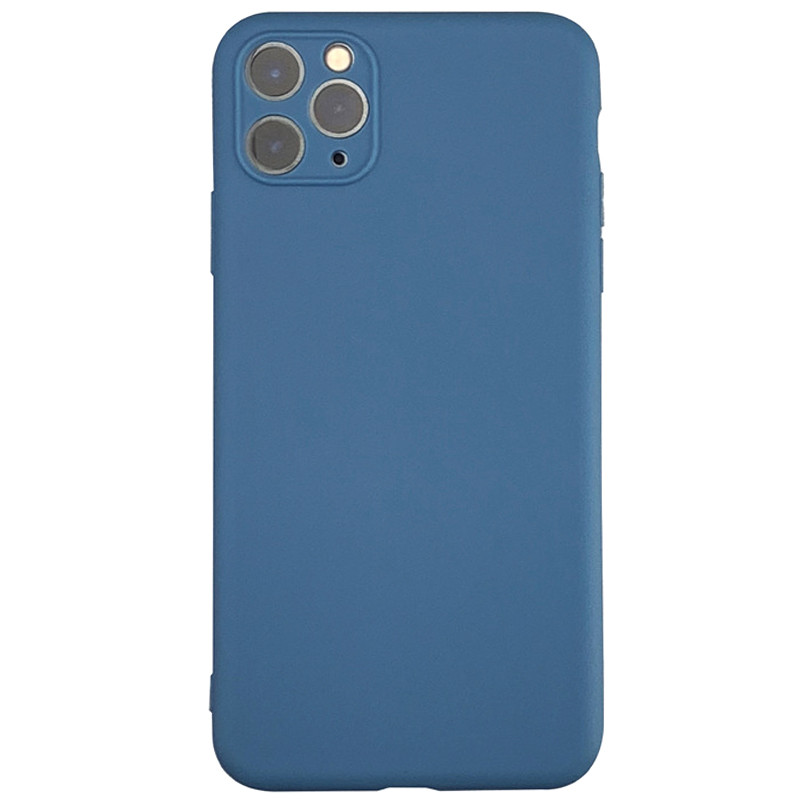 

TPU чехол Ultrathin Soft Cover для Apple iPhone 11 Pro Max (6.5"), Синий / denim blue