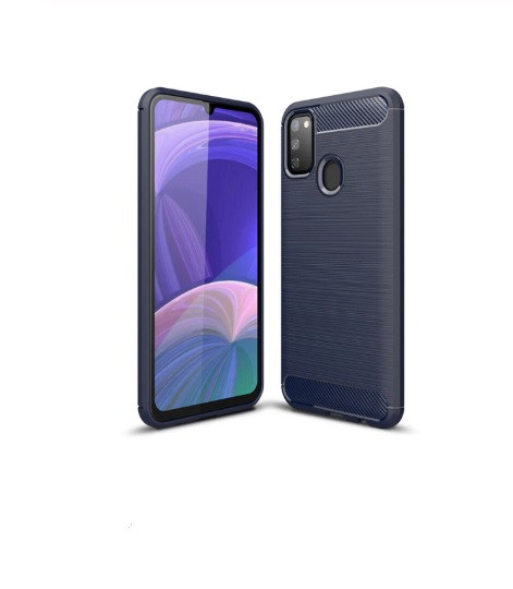 

Чехол Carbon для Samsung M30S / M307F Темно-синий