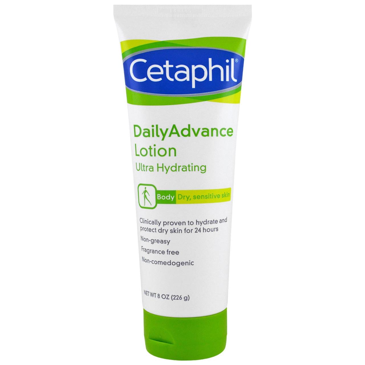 

Cetaphil, DailyAdvance, ультра увлажняющий лосьон, 8 унций(226 г)