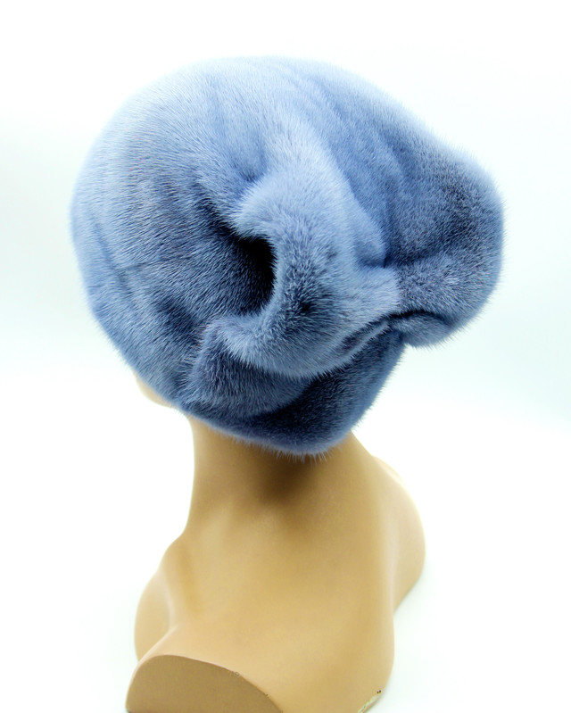 Зимняя шапка женская норковая