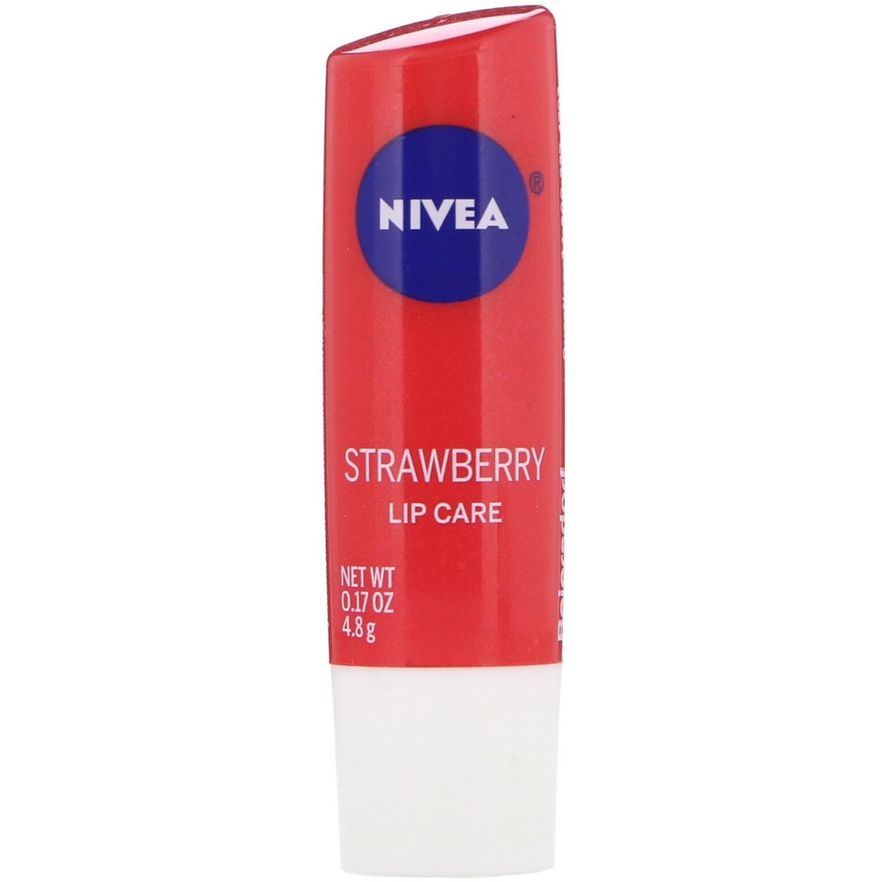 

Nivea, Lip Care, Strawberry , 0.17 oz (4.8 g)