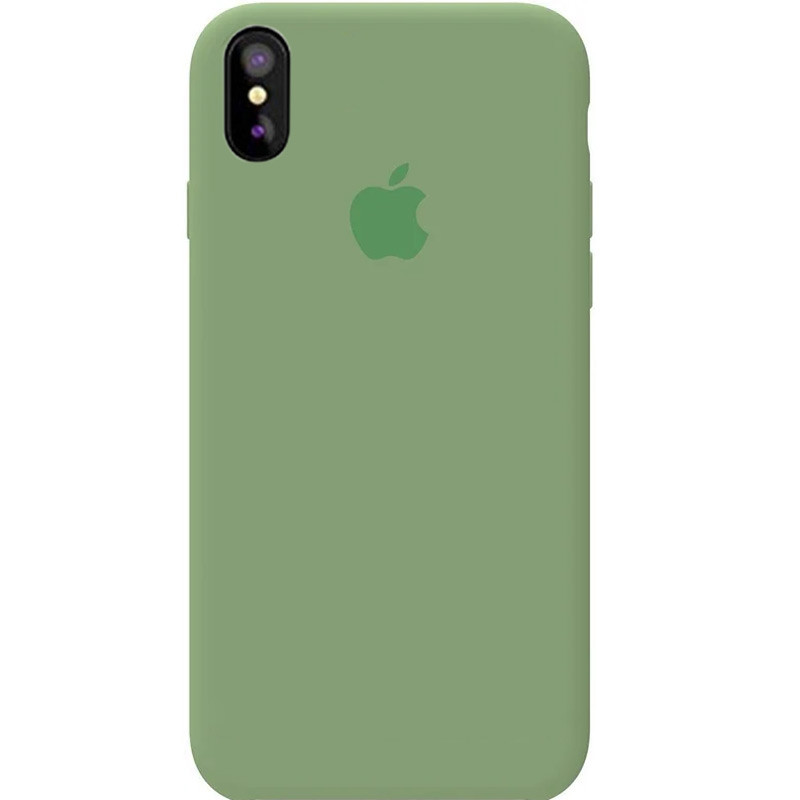 

Чехол Silicone Case Full Protective (AA) для Apple iPhone XS Max (6.5") Зеленый / Spearmint
