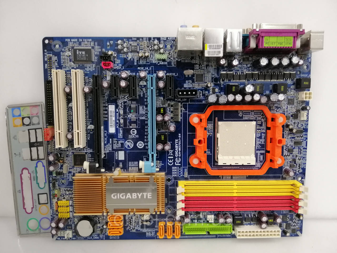 Gigabyte ga m57sli s4 подключение