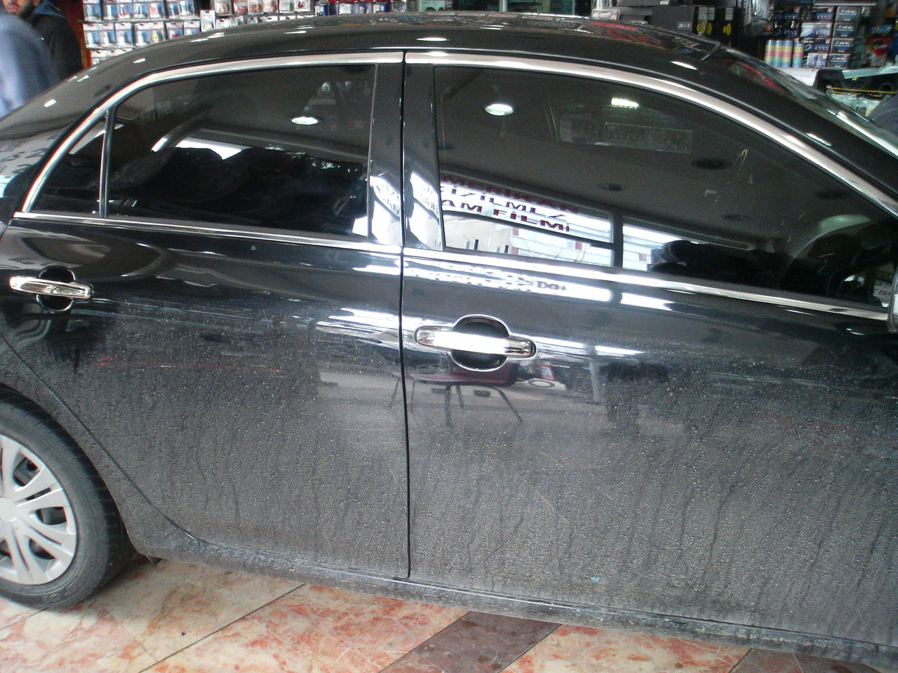 

Toyota Corolla 2007-2013 гг. Верхняя окантовка стекол (6 шт, нерж)