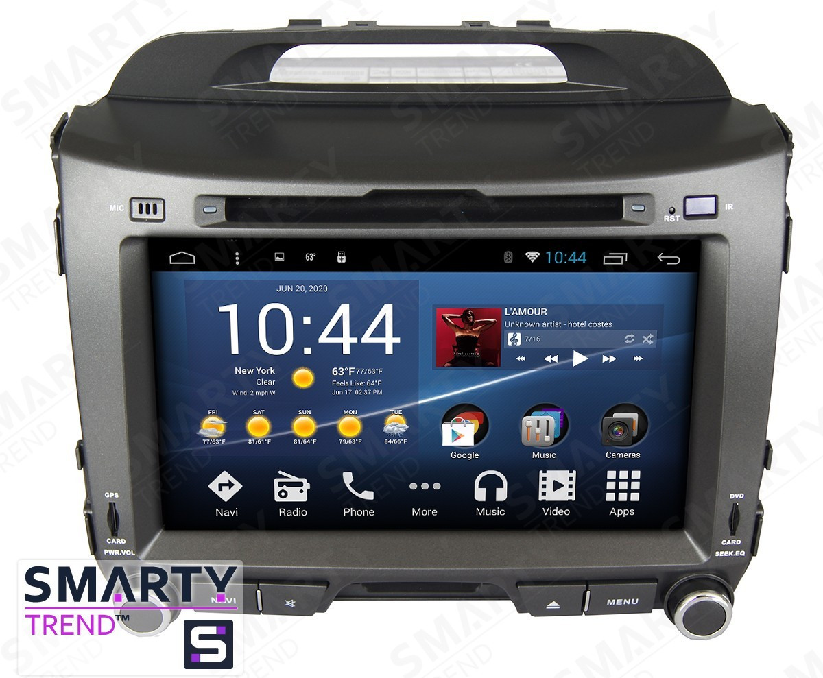 

Штатная магнитола KIA Sportage 2010-2014 - Android 8.1 (9.0) - SMARTY Trend