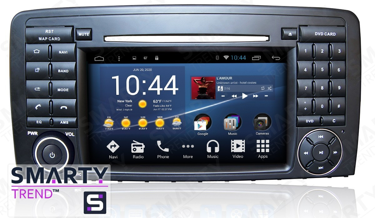 

Штатная магнитола Mercedes R-Class (w251) - Android 8.1 (9.0) - SMARTY Trend