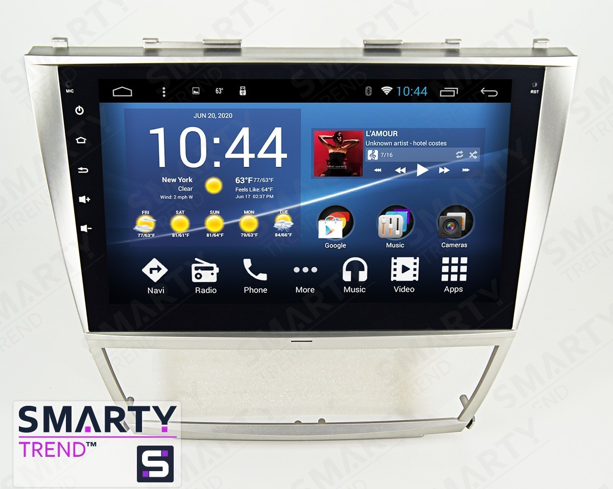 

Штатная магнитола Toyota Camry V40 2006-2011 - Android 8.1 (9.0) - SMARTY Trend