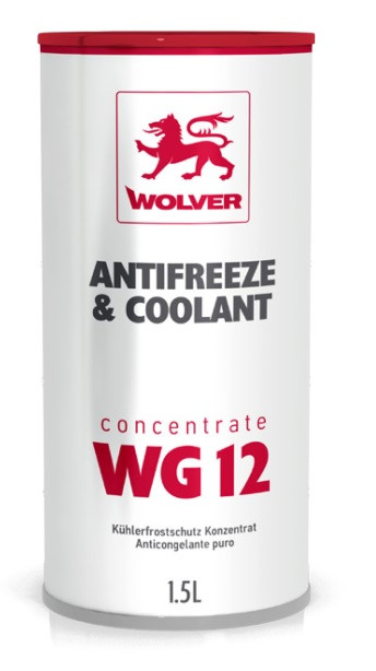 

Концентрат охлаждающей жидкости Wolver Antifreeze Concentrate WG12 Red 5 л., Красный