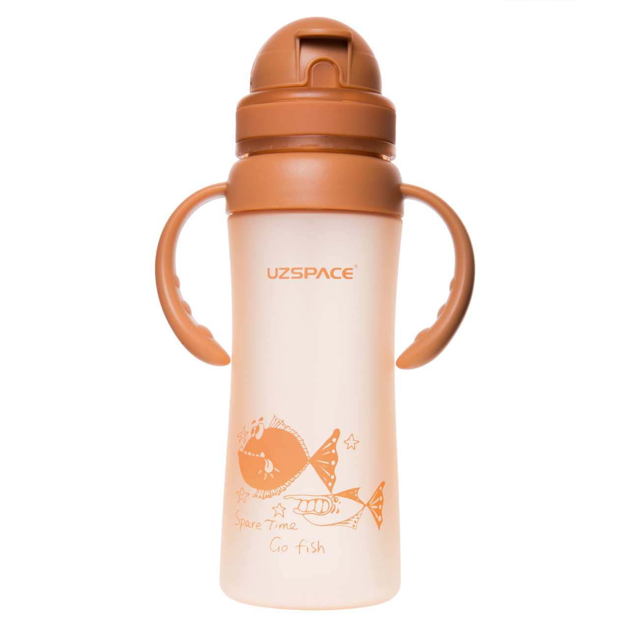 

Бутылка для воды Детская Uzspace Go Flash Fish-Tritan 3041 Brown