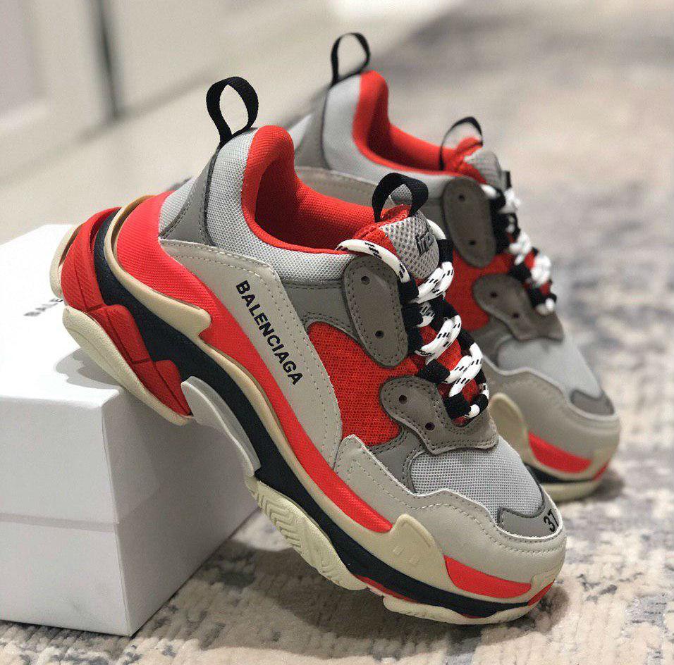 Balenciaga Triple s Red красные