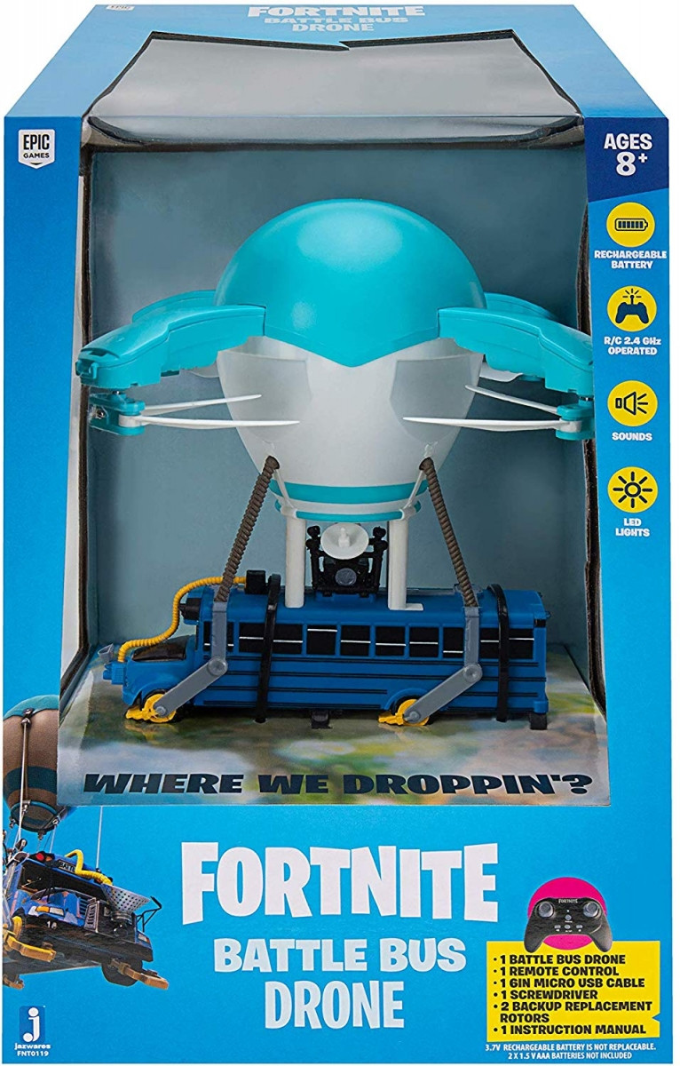 Колекційна фігурка Fortnite Drone Battle Bus: продажа ...
