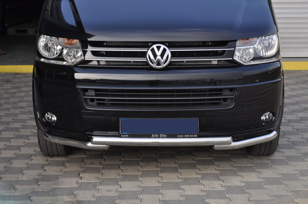 

Volkswagen T5 рестайлинг 2010-2015 гг. Нижняя губа ST009 Greyder (нерж)