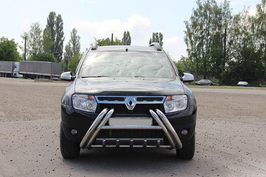 

Renault Duster 2008-2017 гг. Кенгурятник WT01 (нерж)