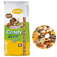 Корм Versele-Laga Crispy Muesli Hamster для хом'яків, зернова суміш, 20 кг