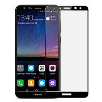 Защитное стекло Huawei Mate 10 Lite | Nova 2i | RNE-L01 | RNE-L21 Full Glue (0.3 мм, 2.5D) черное