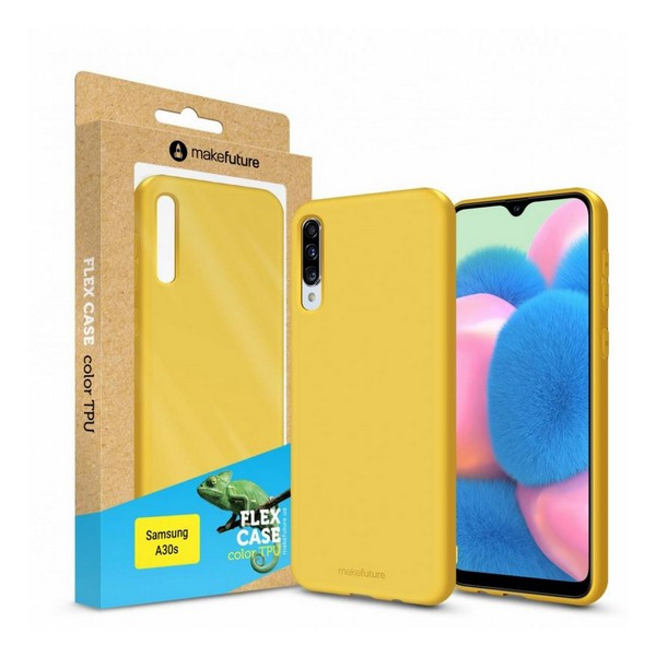 

Накладка для Samsung Galaxy A505 A50/A507 A50s/A307 A30s MakeFuture Flex Case (Soft-touch TPU) Yello