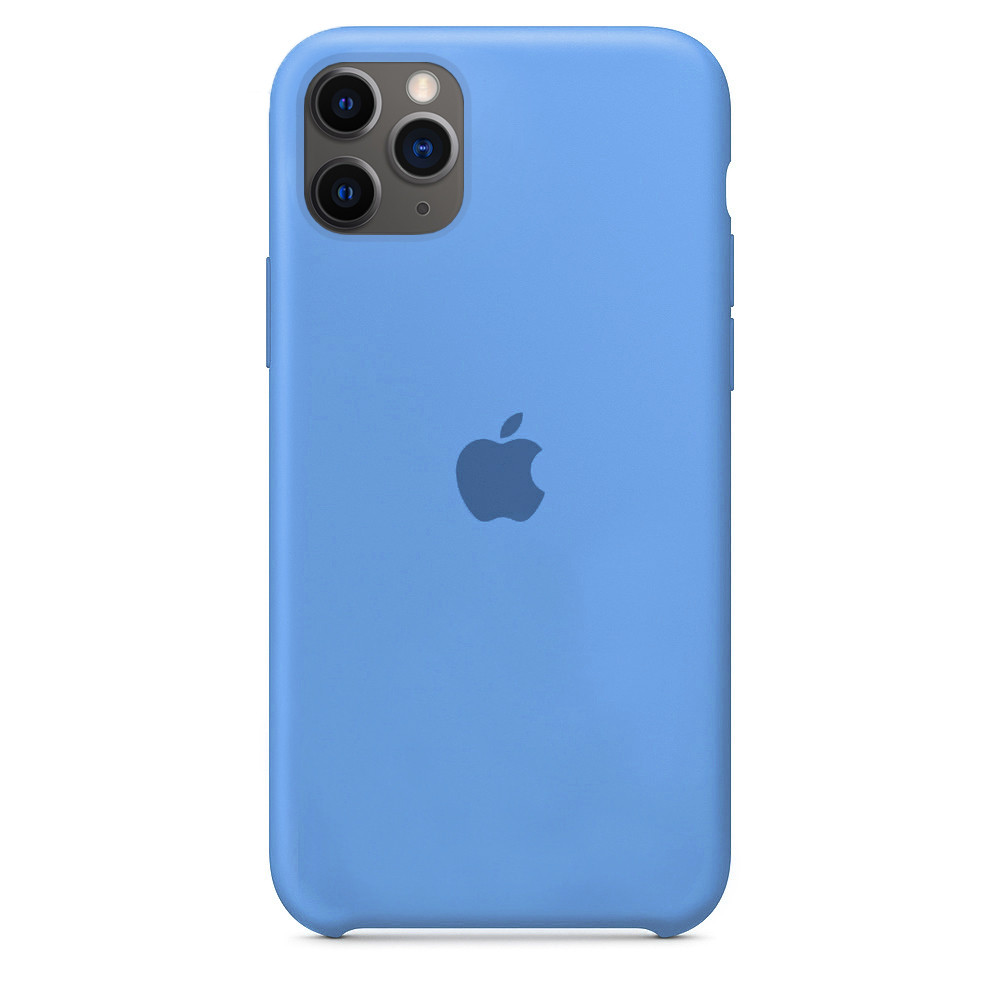 

Чехол накладка xCase для iPhone 11 Pro Silicone Case cornflower, Синий