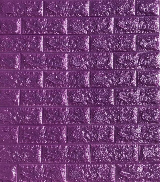 Sticker Wall з  д полипропиленовая плитка фиолетовый