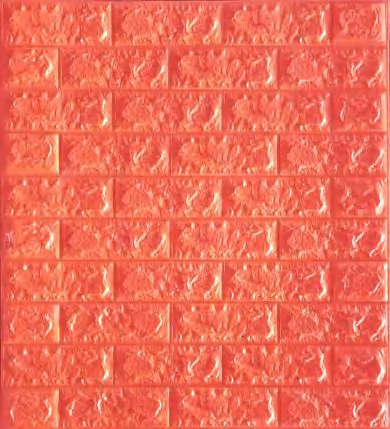 Sticker Wall з  д полипропиленовая плитка оранжевый