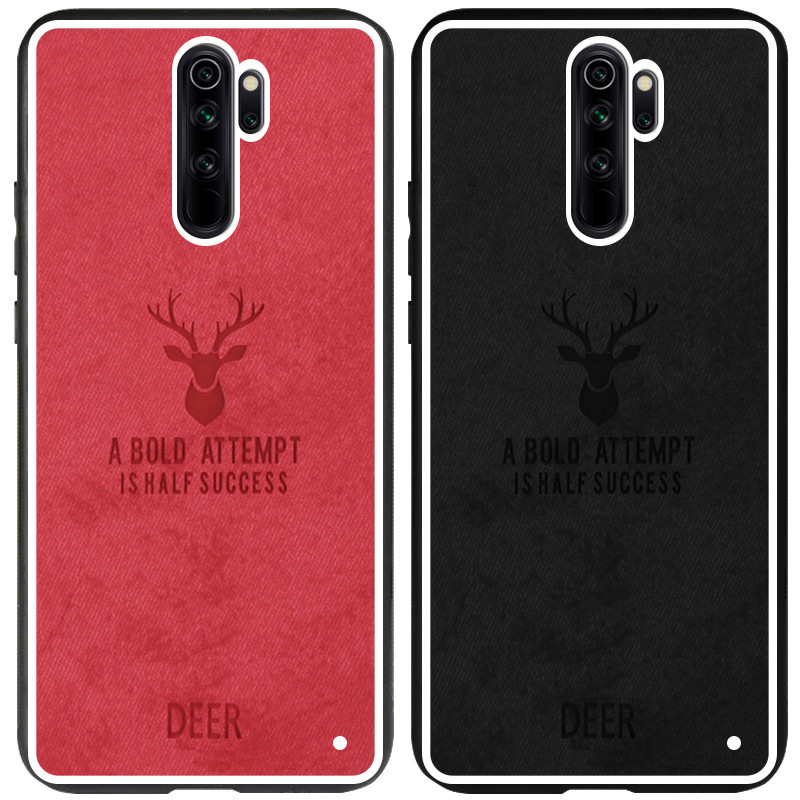 

TPU+Textile чехол Deer для Xiaomi Redmi Note 8 Pro