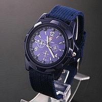 Мужские армейские наручные часы Swiss Army blue