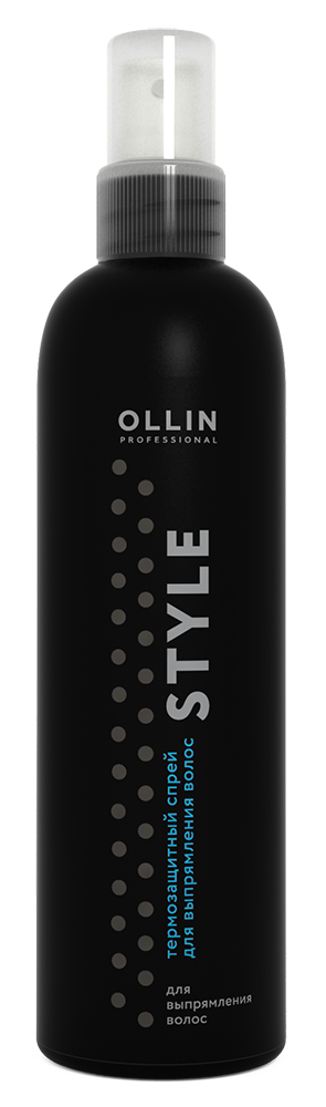 

Термозащитный спрей для выпрямления волос OLLIN Prof (STYLE) Thermo Protective Hair Straightening Spray 250ml