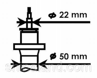 

Амортизатор AUDI A3; SEAT ALTEA, ALTEA XL, LEON, TOLEDO III; SKODA OCTAVIA, OCTAVIA II, YETI; VW GOLF PLUS,