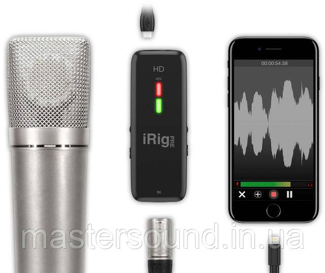 Аудиоинтерфейс IK MULTIMEDIA iRig Pre HD купить в MUSICCASE