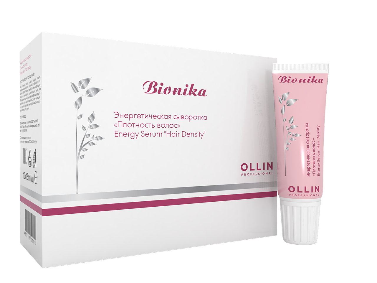 

Энергетическая сыворотка "Плотность волос" OLLIN Professional (Bionika) Energy Serum "Hair Density"