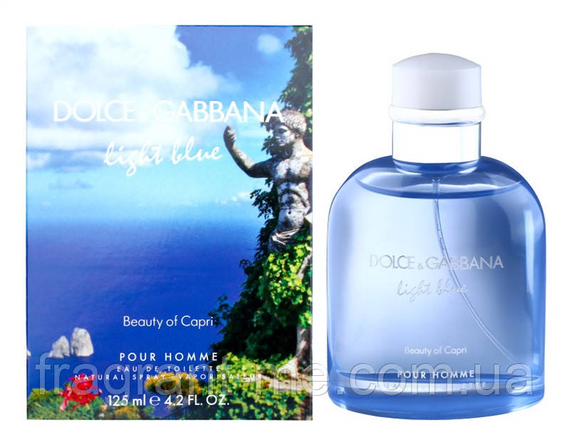 dolce and gabbana light blue beauty of capri