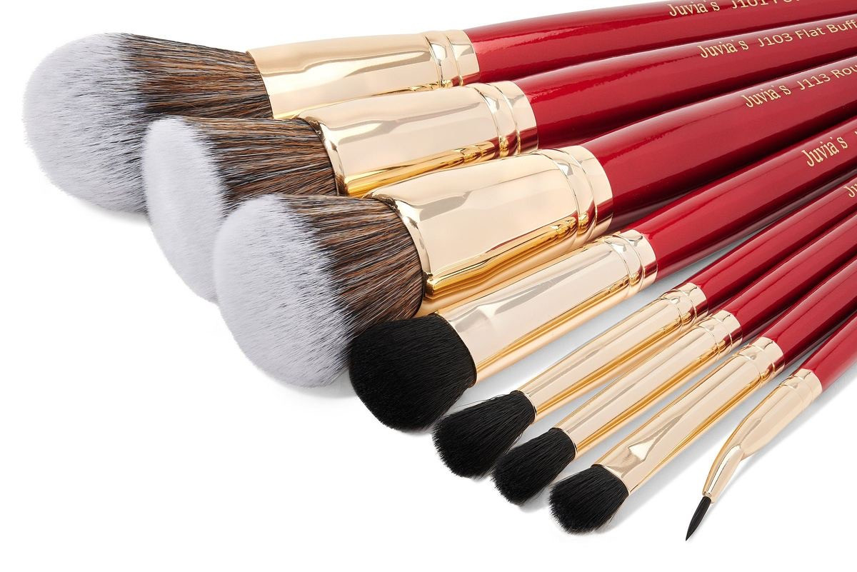 

Кисти для макияжа Juvias Place 8PCS RED BRUSH SET