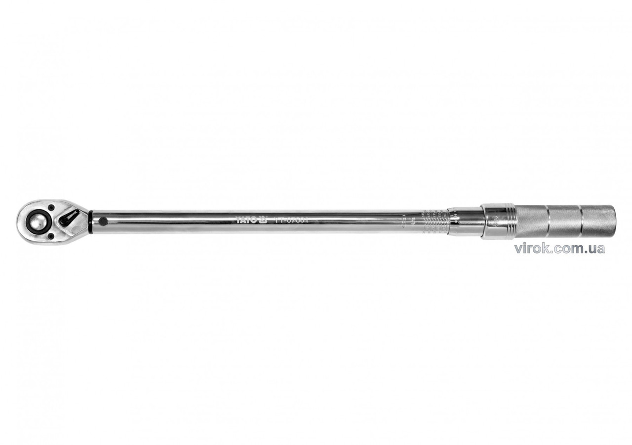 

Ключ динамометрический YATO 1/2" 65-335 Нм 518-540 мм YT-07601