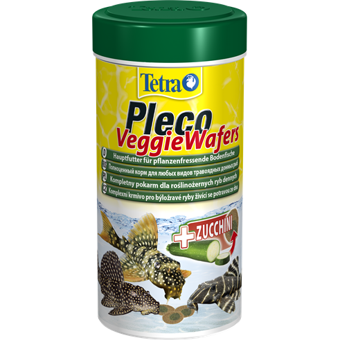 

Tetra Pleco Veggie Wafers корм для донных травоядных рыб, 250 мл