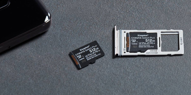 Карта памяти Kingston Canvas Select Plus microSDXC 64GB Class10 UHS-I 100MB/s + SD adapter SDCS2/64GB