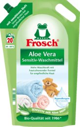 

Гель для универсальной стирки Для чувствительной кожи Frosch Aloe Vera Sensitiv-Waschmittel 20 стирок