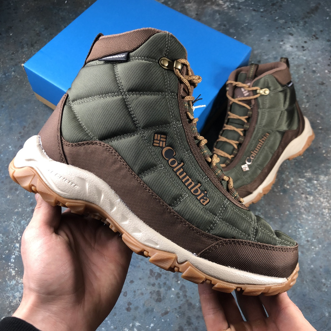 

Columbia Firecamp Boot Peatmoss, Elk 2019 (BM1766-213) | кроссовки-ботинки; мужские оригинал зимние; цвет хаки 42.5eur - 27.5cm