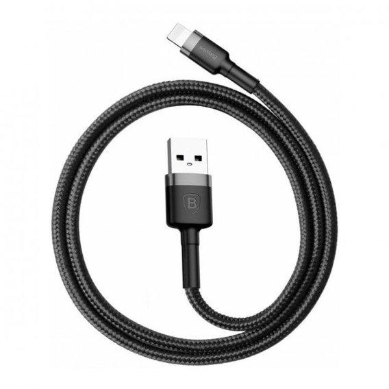 Baseus Kevlar Lightning Cable 1m Black Чорний Кабелі Apple Китай