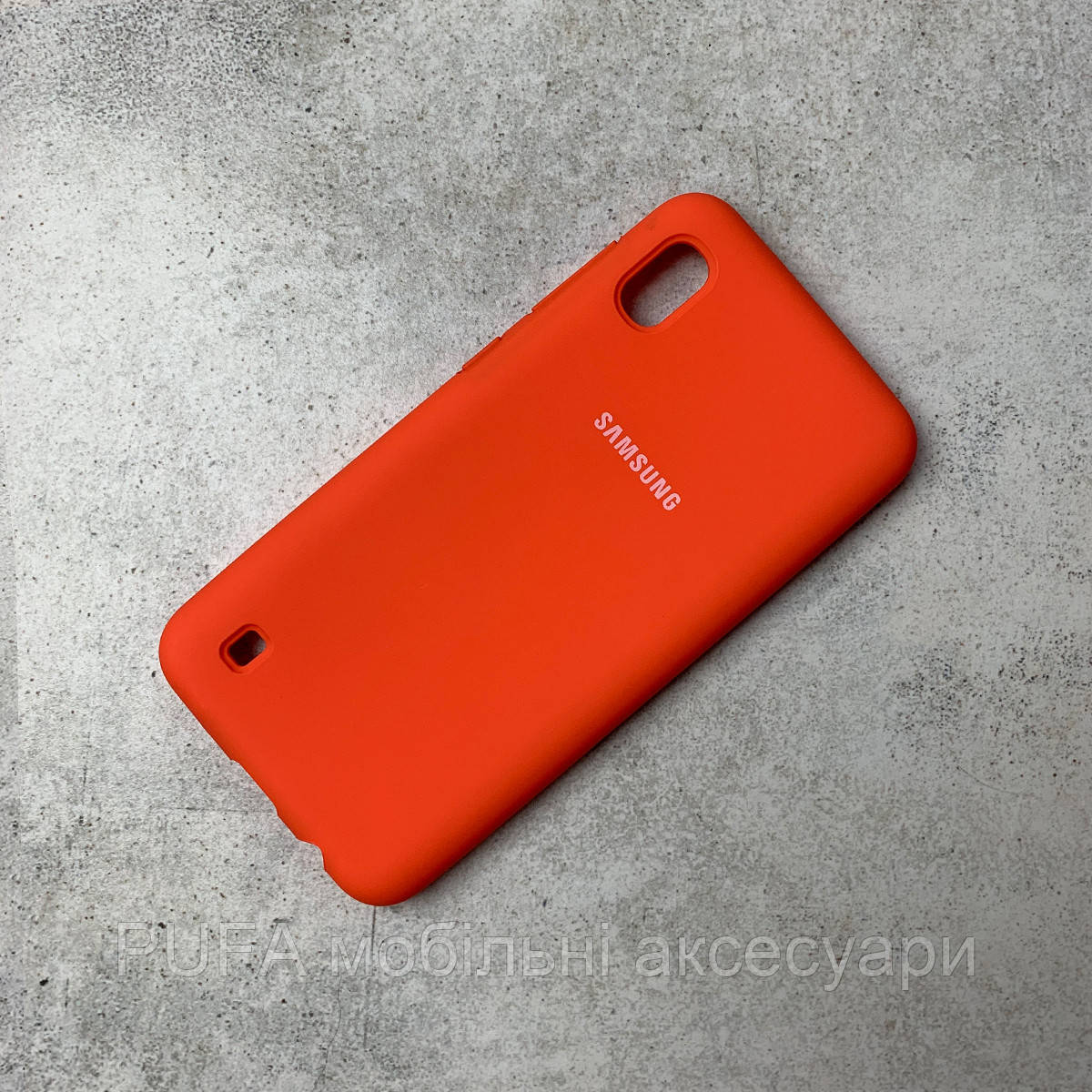 

Чохол-накладка Silicone Cover Full Protective Samsung A10 Orange, Оранжевый