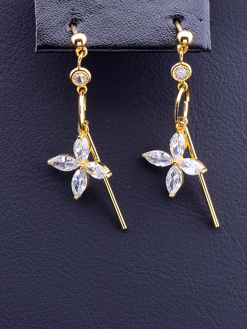 

Серьги Xuping Фианит (позолота 18k(желтая)) 1086921