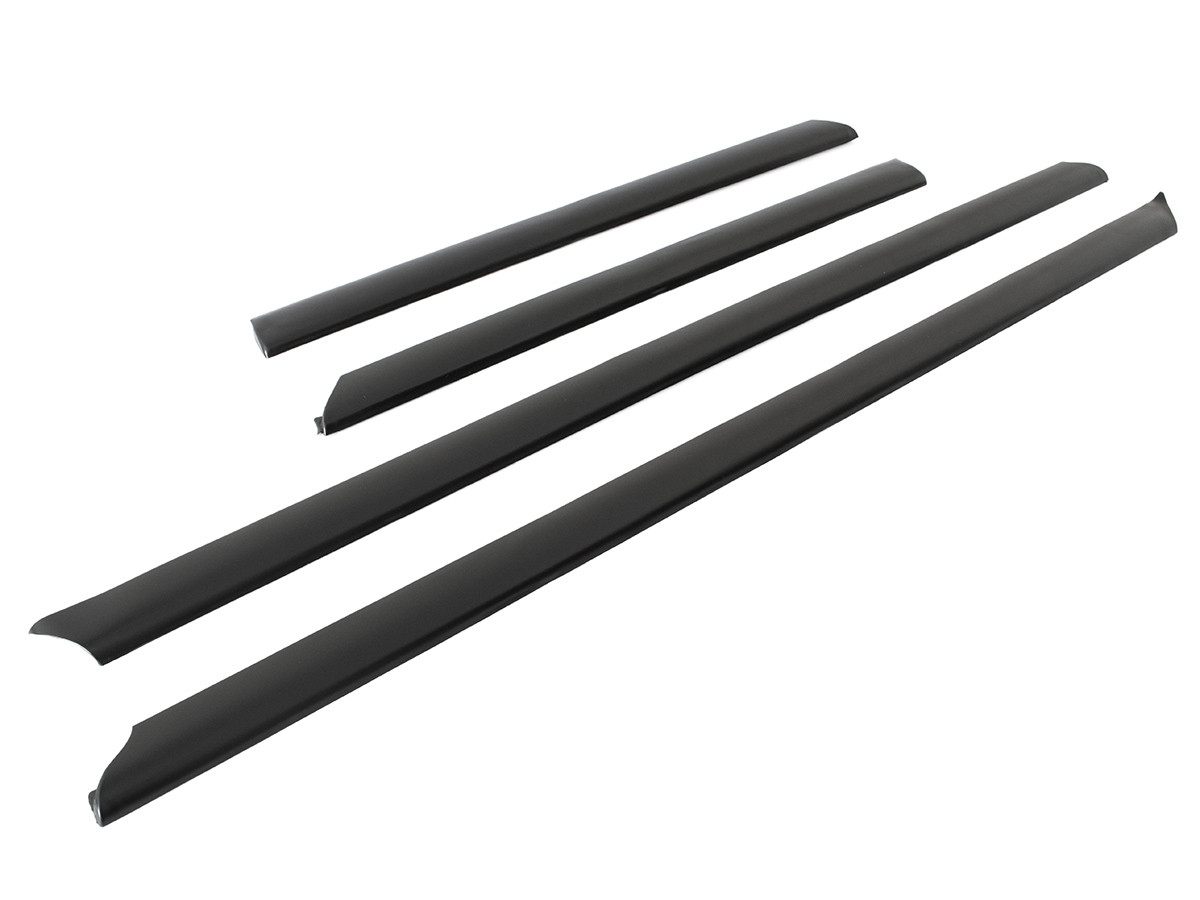 

Молдинги нижние-вниз 4шт. Audi A4 B5 95-01 LIFT, Черный